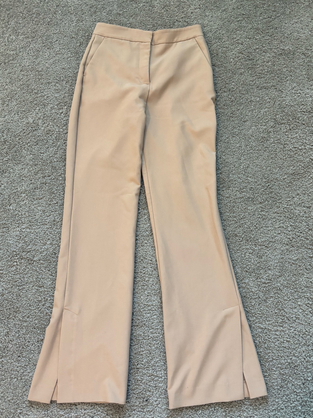 Zara Flare Pants in Tan